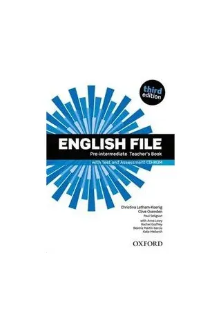 English File Pre-intermediate Teacher's Book (+ASSESSMENT CD-ROM) 3rd edition