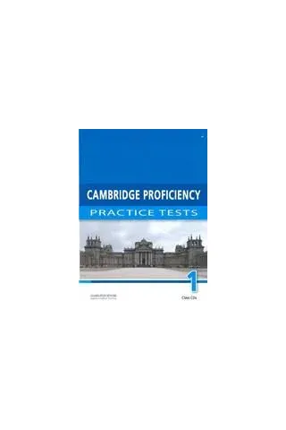 Cambridge Proficiency Practice Tests 1 audio CD