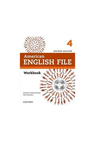 American English File 4 Workbook (+ iCHECKER) 2ND ED