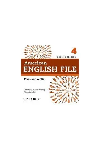 American English File 4 Class Audio Cds (4) 2ND ED