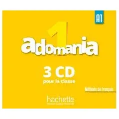 Adomania 1 A1 CD audio classe Celine Himber , Corina Brillant , Sophie Erlich Hachette