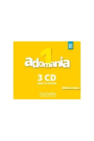 Adomania 1 A1 CD audio classe Celine Himber , Corina Brillant , Sophie Erlich Hachette