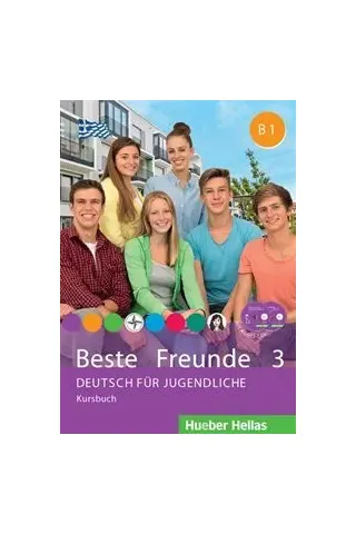 Beste Freunde 3 Kursbuch mit Audio-CDs  Hueber germanika