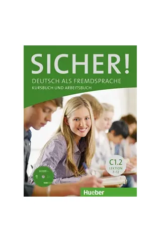 Sicher C1.2 Kursbuch und Arbeitsbuch mit Audio-CD Hueber germanika