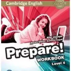 Prepare 4 Workbook  + Online audio Niki Joseph Cambridge University Press