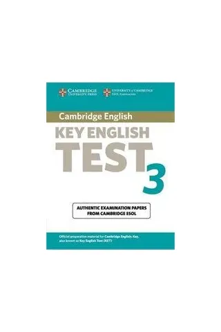 Cambridge Key English Test 3 Student's Book  Cambridge University Press