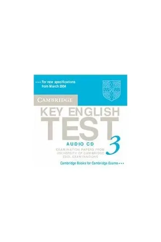 Cambridge Key English Test 3 Audio CD 2  Cambridge University Press