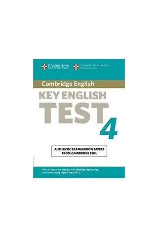 Cambridge Key English Test 4 Student's Book