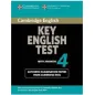 Cambridge Key English Test 4 Student's Book With Answers