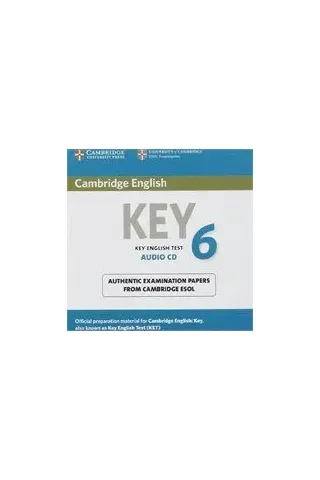 Cambridge Key English Test 6 Audio CD 2  Cambridge University Press