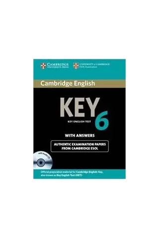 Cambridge Key English Test 6 Self study Pack Student's + Answers + CD  Cambridge University Press