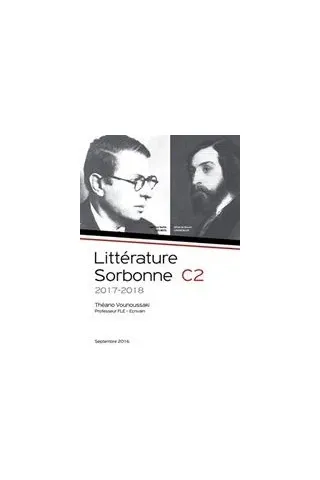 Litterature Sorbonne C2 2017-2018 Βουνουσάκη Θεανώ Δ