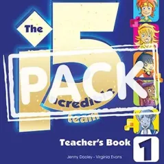 Incredible 5 Team 1 Teacher's Book interleaved with Posters Jenny Dooley, Virginia Evans Express Publishing