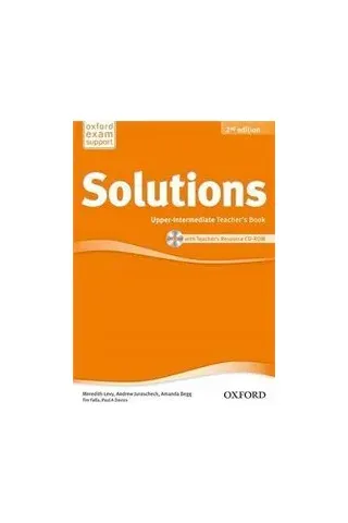 Solutions Upper Intermediate Teacher's Book 2nd Edition Tim Falla-Paul A. Davies Oxford University Press