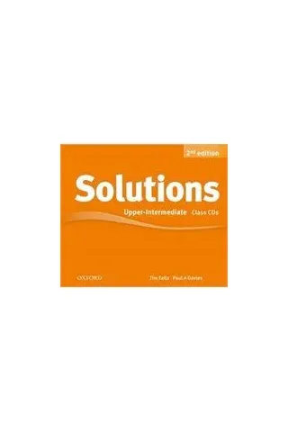 Solutions Upper Intermediate Class Cds 3 2nd Edition