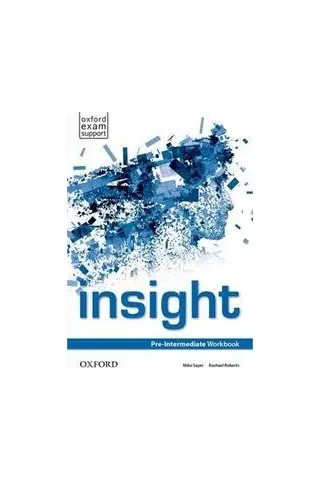 Insight Pre Intermediate Workbook Jayne Wildman Oxford University Press