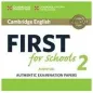 Cambridge English First for Schools 2 Cds 2