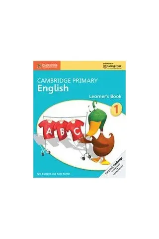 Cambridge Primary English Stage 1 Learner's Book Cambridge University Press