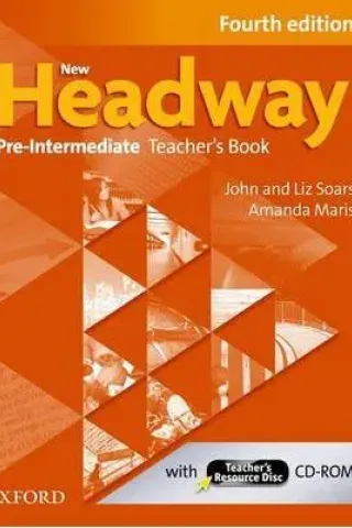 New Headway Pre Intermediate Teacher's book + TCHR'S RESOURCES DISC 4th Edition