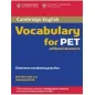 Vocabulary for PET