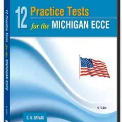 NEW 12 ECCE PRACTICE TESTS CDs (6) (2013)
