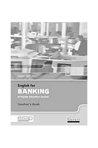 English for Banking in Higher Education Studies teacher's book Andrew Betsis 9781859649435