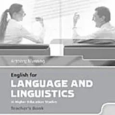 English for Language and Linguistics in Higher Education Studies teacher's book Andrew Betsis 9781859649466