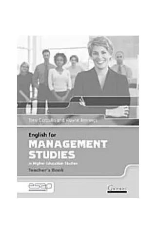 English for Management Studies in Higher Education Studies teacher's book Andrew Betsis 9781859644416