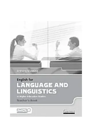 English for Language and Linguistics in Higher Education Studies teacher's book