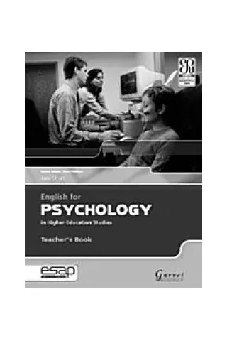 English for Psychology in Higher Education Studies teacher's book