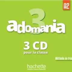 Adomania 3 A2 CD audio classe 3 Hachette 3095561961829