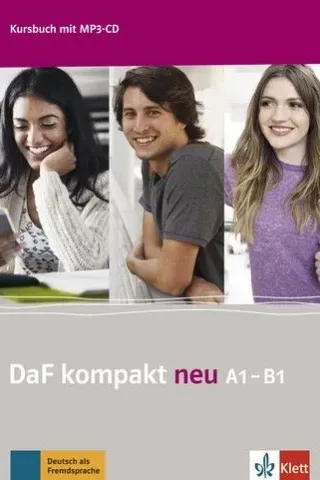 DaF kompakt neu A1-B1 Kursbuch mit MP3-CD Klett 978-3-12-676310-3