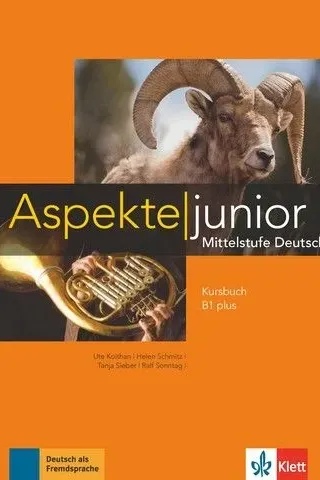 Aspekte junior B1 plus Kursbuch mit Audios zum Download