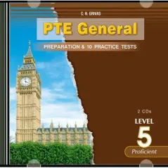 PTE General Preparation & 10 Practice Tests 5 CDs (2)