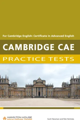 Cambridge CAE Practice Tests Student's Book Hamilton House 978996363574-0