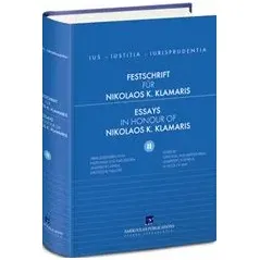 Festschrift fur Professor Nikolaos K. Klamaris Συλλογικό έργο