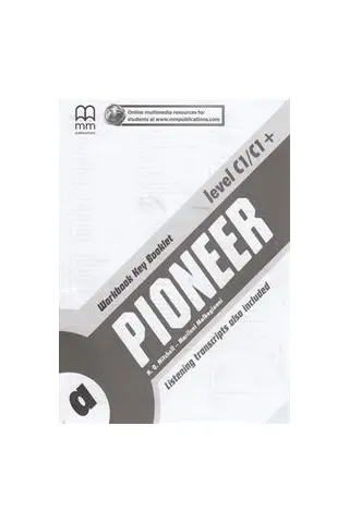 Pioneer C1 - C1+ Workbook A' Key booklet