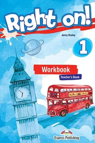 Right On 1 Workbook Teacher's Book with DigiBook App. Express Publishing