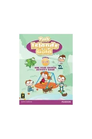 York Islands Gold Junior A+B Activity book (+ STICKERS)