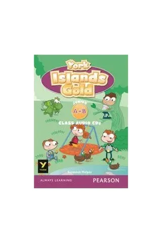 York Islands Gold Junior A+B Audio CDs Pearson