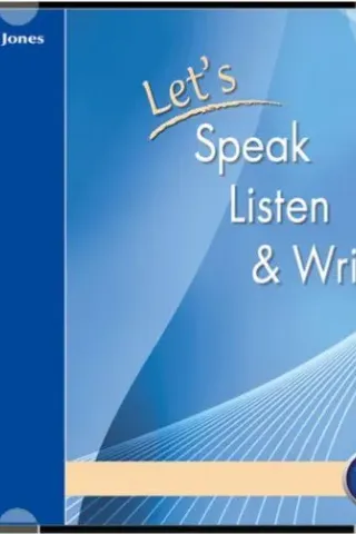 Let's Speak, Listen and Write 3 Cd