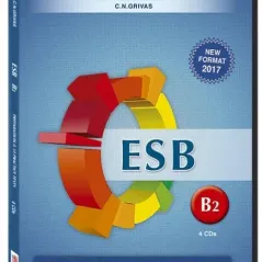 ESB B2 Preparation & Practice Tests Audio Cds (4) New Format 2017 Grivas Publications 978-960-613-012-0