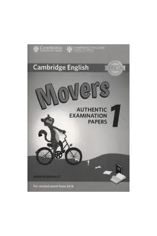 Cambridge English Movers 1 Answer booklet Rev. 2018 Cambridge University Press 9781316635940
