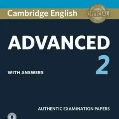 Cambridge English Advanced 2 Self Study Cambridge University Press 9781316504499