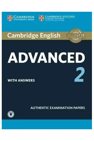 Cambridge English Advanced 2 Self Study