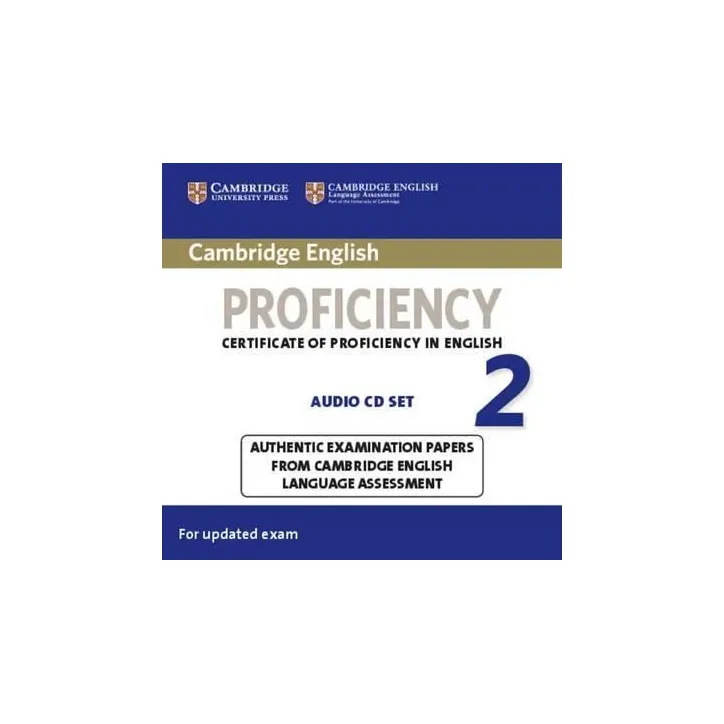 Cambridge English Proficiency 2 CDs (2)