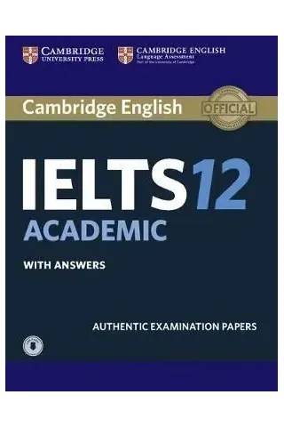 Cambridge English IELTS 12 Academic Self Study Pack Cambridge University Press 9781316637869