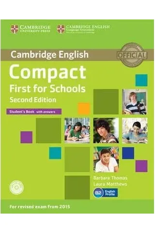 Compact First for Schools Student's book (+ CD-ROM) 2nd Edition