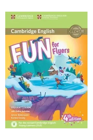 Fun for Flyers Student's book (+audio & Online Activities) 2018 4th Ed.