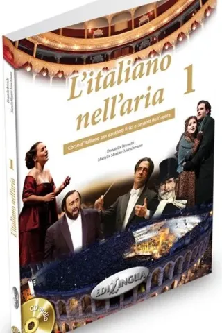 L' italiano nell aria 1 (+Dispensa di pronuncia + 2 CD audio)